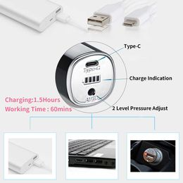 Cordless Portable Airbrush Compressor Kit Air Brush Mini Wireless Electric Makeup Pen Gun Set Equipment Machine Pump 210719281P