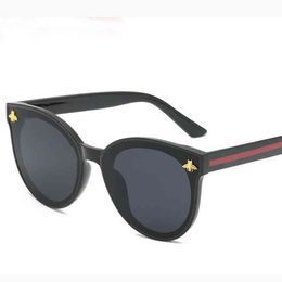 ASOUZ 2020 fashion ladies bee UV400 oval men sunglasses popular classic retro brand sports driving glasses