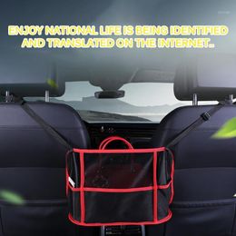 air bags auto UK - Storage Bags Auto Bag Pocket Handbag Holder Barrier Inner Net Good Air Permeability For Luggage Nets Travel Car Accessories