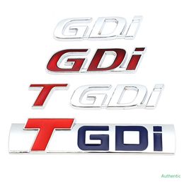 Etiqueta engomada del coche TGDI Insignia Emblema Calcomanía para Hyundai GDI IX25 IX35 I20 I30 Solaris Acento Sonata Tucson Creta Verna Geely Ec7
