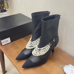 Stivali da donna Designer di marca di lusso Ragazze con tacco Piattaforma espadrillas da interno per donna