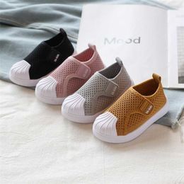 Girls Boys Casual Shoes Spring Infant Toddler Comfortable Non-slip Soft Bottom Children Sneakers Baby Kids 211021