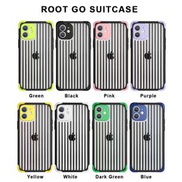 Suitcase Phone Cases For iPhone 12 11 mini Pro MAX XS XR 8 7 Plus Shockproof Camera Protection Protective Case