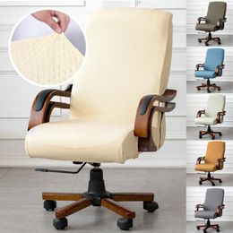 Chair Covers Waterproof Elastic Cover Anti-dirty Rotating Office Computer Desk And Removable Sliding Sleeve S/M/LChair