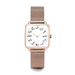 Wristwatches Women Watches Top Stainless Steel Quartz Rose Gold Watch Fashion Women's Clock Wristwatch Womens Woman Ladies Gift