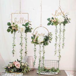 2m efeugirlande artificialmente hanging Rebe boda fiesta jardín decoración