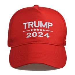 US Presidential Election Cap Trump 2024 Hat Trump Letters Baseball Ball Caps Keep America Great Ill Be Back Snapbacks Peaked Cap G3502