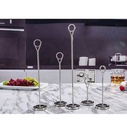 Stainless Steel Table Number Snap Place Card Holder Table Picture Display Wire Photo Clip Menu Memo Note Stand
