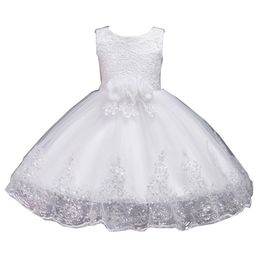 Girls Dress Vestidos High Quality Performance Formal Costume Kids Dresses For Girls Wedding Dress Tutu Party Princess Dresses 210303