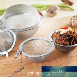 Stainless Steel Mesh Tea Ball with Chain Tea Infuser Strainers Interval Diffuser for Drain Rinse Coffee Rice