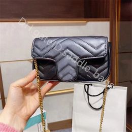 2023 SS Women Fashion Handbags Shoulder Bags Totes Cross Body Lady Luxury Plain Stripes Genuine Leather Cover Flap Interior Compartment Casual Clutch