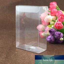 50pcs 4*5*6cm clear plastic pvc box packing boxes for gifts/chocolate/candy/cosmetic/crafts square transparent pvc Box