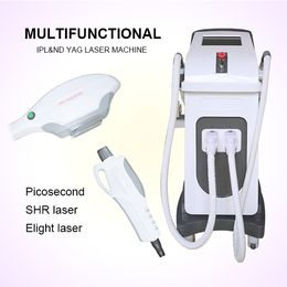 Hot Sell Professional Multifunctional ipl Hair Removal Machine and Nd Yag Tattoo Removal and Skin Rejuvenation Laser Beauty Machine