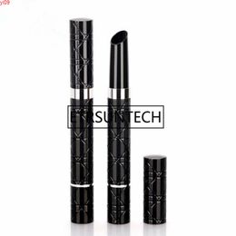 100pcs Empty Lipstick Containers Holder Rotating Lip Balm Tubes Bottle Black Slim Tube Round F20172112good qty