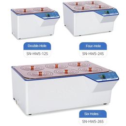 lab water bath Canada - Lab Supplies 2 4 6 Hole Digital Display Electric Heating Constant Temperature Water Bath Box Biochemical Scientific Research Oil Pot