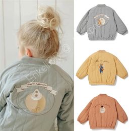 EnkeliBB KS Kids Winter Coat Brand Design Children Unisex Jacket Fashion Autumn Keep Warm Coats For Boy Girl Cake Moon 211027