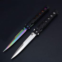 Fast shipment CS 6 Inch TI-LITE Tactial Folding Knife AUS-8A Blade Outdoor Camping Hiking Survival Knives With Retail Box