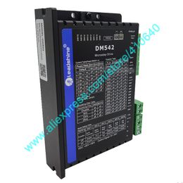 2021 Sales NEW VERSION Leadshine DM542 2 Phase DSP Digital Stepper Drive with Max 20 to 50VDC Input Max 4.2A 5V or 24V Signal