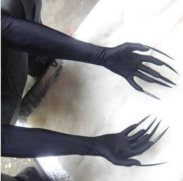 The Case Study of Vanitas Black Long Gloves Nail Cosplay Props Costume u no Karute Karte Y0913