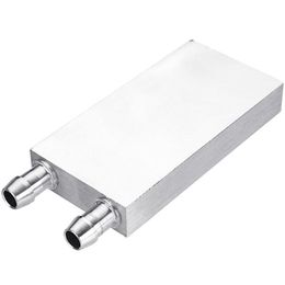 water cooling pad Australia - Aluminum Liquid-Water Cooling Block For Computer Cpu Radiator Pc And Laptop Silver Heat Sink System Pads