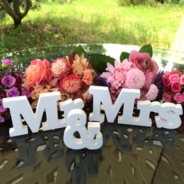 3 Pcs/set Wedding Decorations Letter Mr & Mrs Decor Props Just Married Wedding Events Party DIY Decoration Supplies Wedding Sign