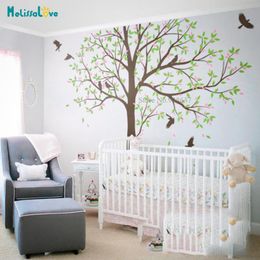 Wall Stickers Large Nursery Tree Decal Home Kids Room Decoration Living Sticker Custom Colours Murals BB076