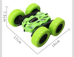 Double Sided Fall Resistant Remote Control 2.4G Charging Stunt Double Side Climbing and Rolling Light Twisted Car Toy