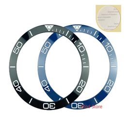 Repair Tools & Kits 38mm Blue/Black White Writing Ceramic Bezel Inserts Set For CONQUEST Style SKX007/009 Diver Watch Parts Green Lumed Pip