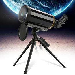 telescope spotting scope NZ - Telescope & Binoculars Compact 90 1000 Maksutov-Cassegrain Spotting Scope HD Long Focus Outdoor Bird Moon Watching Monocular With Tripod