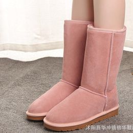 High Quality WGG Women's Classic tall Boots Womens Snow boots Winter leather boot red pink black SIZE 4---13