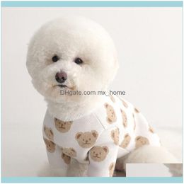 Apparel Supplies Home & Gardenfashion Bear Print Dog Sweater Puppy Clothing For Small Medium Dogs Costume Chihuahua Pet Clothes Ropa Perro P