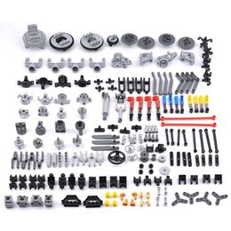 DIY Educational High-Tech Parts Engine Suspension Parts for Standard/MOC Building Block Brands- Random Color H0917