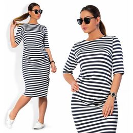 Vestido De Rayas Blanco Negro Más Oferta Online | DHgate.com