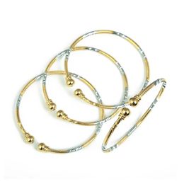 India Charm Cute Cuff Bracelet For Women Gold Bangle Girls Women Hand Jewellery Arab Gift