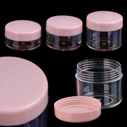 Unique design Mini Sample Bottle Cosmetic Makeup Jar Pot Face Cream Lip Balm Container Travel