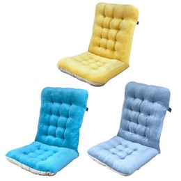Cushion/Decorative Pillow Solid Colour Cushion Soft Comfortable Office Chair Seat Cushions Reclining Long Back Support