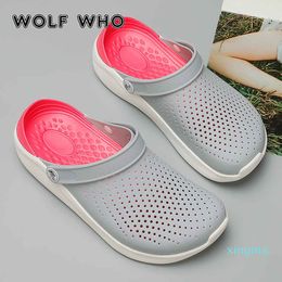 Summer Sandals for Women Quick Dry Casual Home Slippers Couple Garden Shoes Men's Slip on Beach Shoes