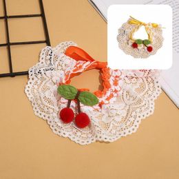 Cat Collars & Leads Stylish Bib Cute Pet Lovely Design Stain Resistant Dog Collar Lace Bibs