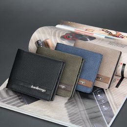 Wallets Short Wallet Multi-card Position Horizontal Open Coin Purse Fashion Trend Card Package Purses Men Wholesale Dollar