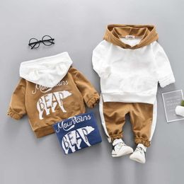 2021 trainingsanzug für Kinder Kleidung Sets Neugeborenen Baby Kostüm Casual Baby Jungen Mädchen Kleidung Herbst Winter Kleinkind Kinder Anzug G1023