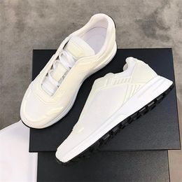 2022 Mens PRAX 01 Nylon Sneakers Designer Casual Shoes Fabric Rubber Mesh Trainer Luxury Outdoor Runner Trainers With Box Large Size 38-46 NO297