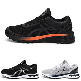 dropshipping Outdoor Running Shoes Men Women Climb Black and white orange gray Fashion Mens Trainers Womens Sports Sneakers Walking Runner Shoe