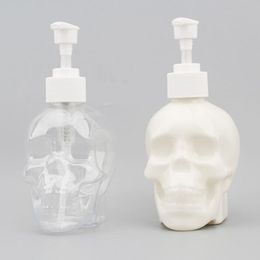 350ml Creatived Skull Hand Soap Bottle Liquid Dispenser Shower Gel Shampoo Refillable Bottle Bathroom Supplies