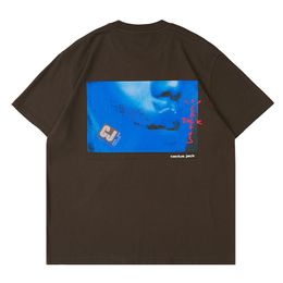 2021 Cacto de Oversize Caccus CJ Digital Menina Impressão Tee Skate Mens Camiseta Mulheres Rua Casual Primavera Verão Tshirt