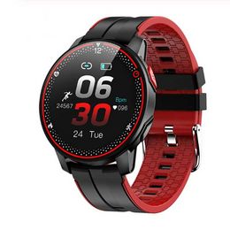 2020 R18 Smart Watch IP68 Impermeabile Sport Fitness Tracker Cardiaco Voto Monitor Uomo Donna Bluetooth 5.0 SmartWatch per Android iOS Nuovo