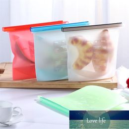 4PCS Reusable Silicone Food Preservation Bags Airtight Seal Food Storage Container Versatile Cooking Bag Kitchen Cooking Utensil