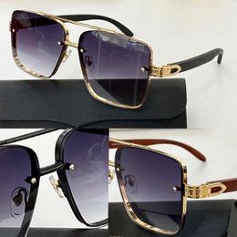 T8200991 New Fashion Sunglasses With UV 400 Protection for men Vintage square Frame popular Top Quality Come With Case classic sun243F