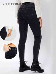 Women's Skinny jeans woman high waist Pants Pencil pants for women Jeans Mom Jean clothing Woman clothes trousers 211129