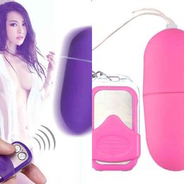 NXY Vagina Balls 68 Speed Waterproof Wireless Vibrator Egg Bullet Clitoral Massage Sex Product Women1213
