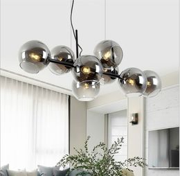 European Novelty Magic Bean Pendant Light Individuality Restaurant Lobby Luxury Bar Cafe Home Decorate Hangning Lamps